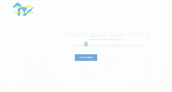 Desktop Screenshot of greatlakestechdiving.com